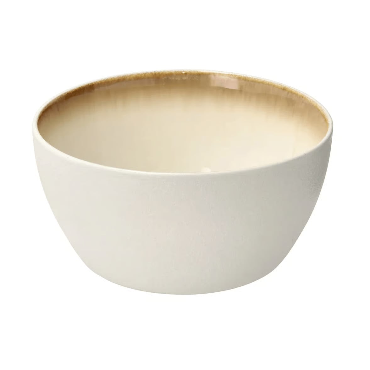 Bitz Bitz gastro schaal Ø12 cm Wit-crèmewit