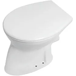 Plieger, Toilette + Bidet, Brüssel Closetpot Platwink PK 35x46,5 cm Weiss (H82200000022241)