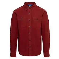Narsaq Herren Igaliku Hemd - L - Dark Brick