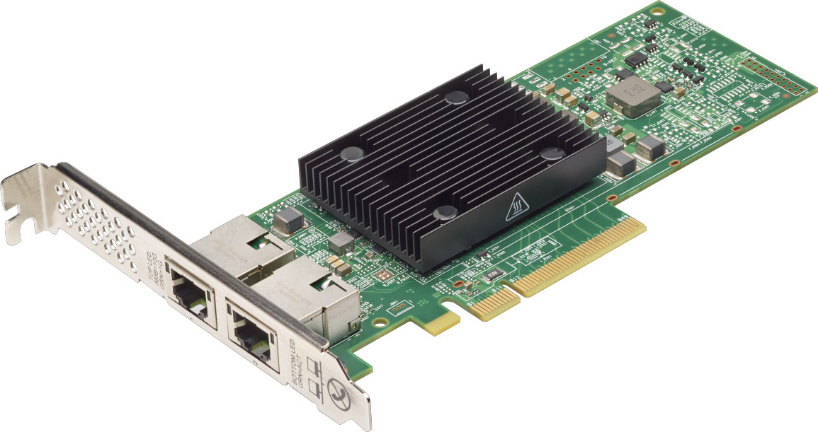 Lenovo ThinkSystem Broadcom 57416 10GBASE-T 2-poorts PCIe Ethernetkaart 7ZT7A00496