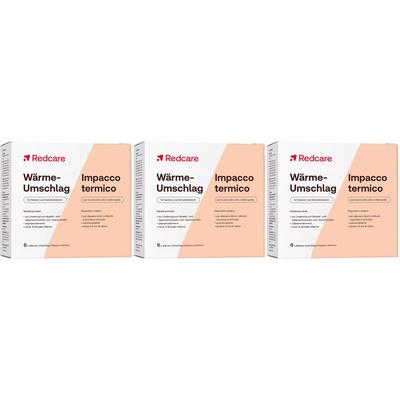 Redcare Wärmeumschlag 3x6 St Pflaster