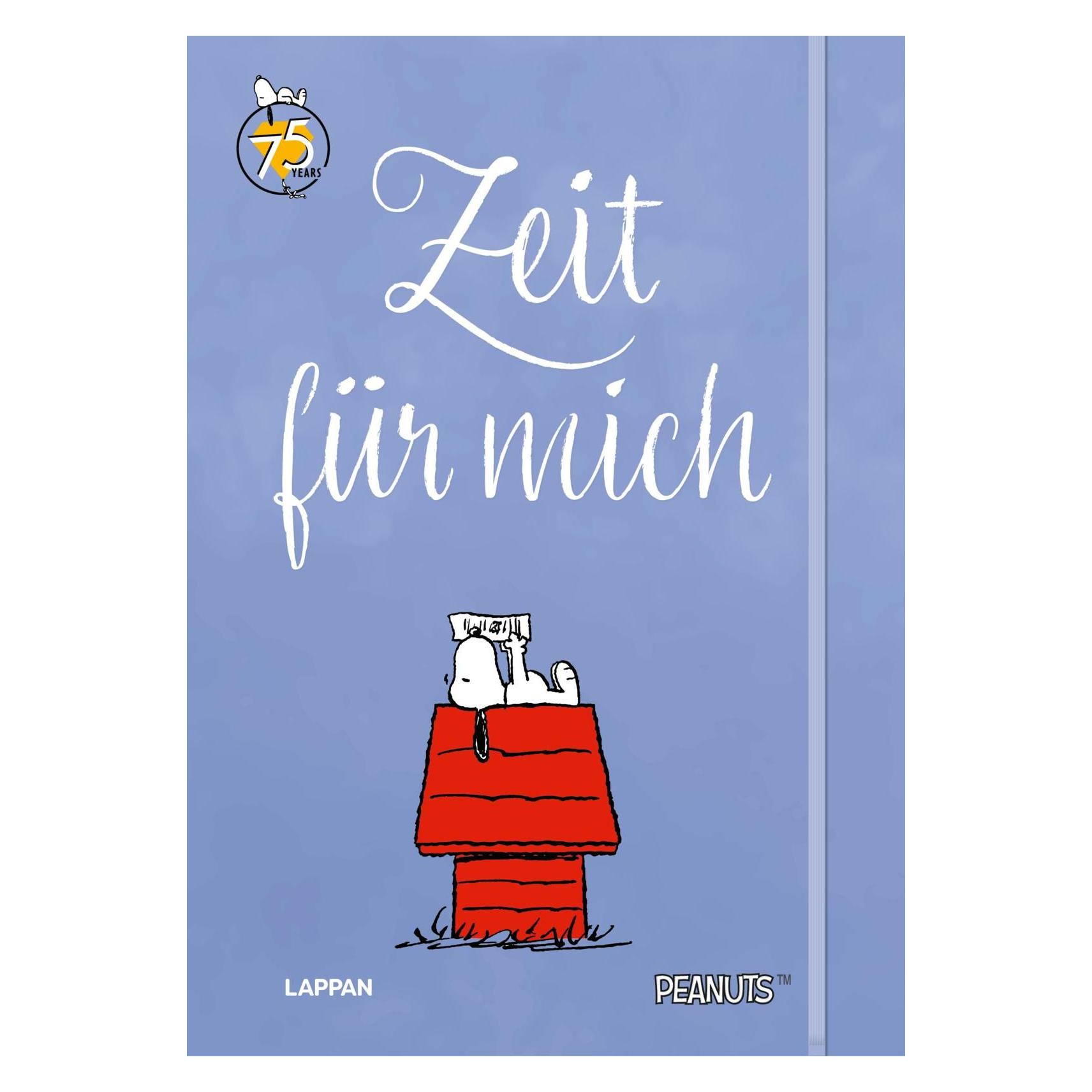 Lappan Peanuts Geschenkbuch: Zeit für mich (A5, Liniert, Weicher Einband) (58161043)