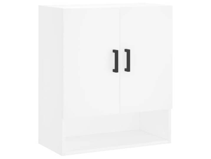 KLGBNCVE Wandschrank Weiß 60x31x70 cm Holzwerkstoff Wandmontage,Stauraum,Dekoablage,Holzwerkstoff,glatte Oberfläche,ohne Bodenfläche
