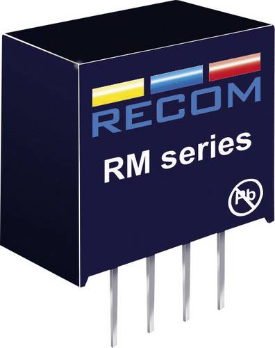 RECOM RM-053.3S DC/DC-Wandler, Print 5 V/DC 3.3 V/DC 76mA 0.25W Anzahl Ausgänge: 1 x Inhalt 1St.