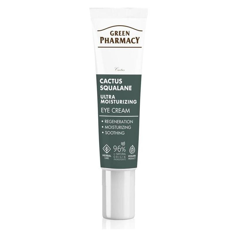 Schubiger Green Pharmacy Krem pod oczy Kaktus i skwalan 15ml (Augenpflege Crème, 15 ml, Tag + Nacht) (59144792)