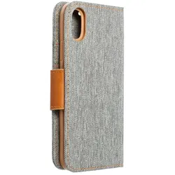Apple iPhone XS Max Hülle Case Handy Cover Schutztasche Etuis Schutzhülle Grau
