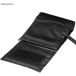 Zugbügel-Klettenmanschette Einschlauch schwarz für Erwachsene 22 - 32 cm Oberarm...