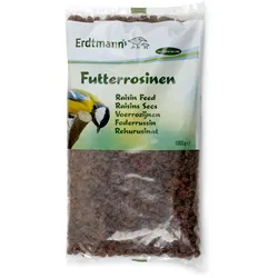 Erdtmann Futterrosinen 1 Kilogramm Wildvogelfutter