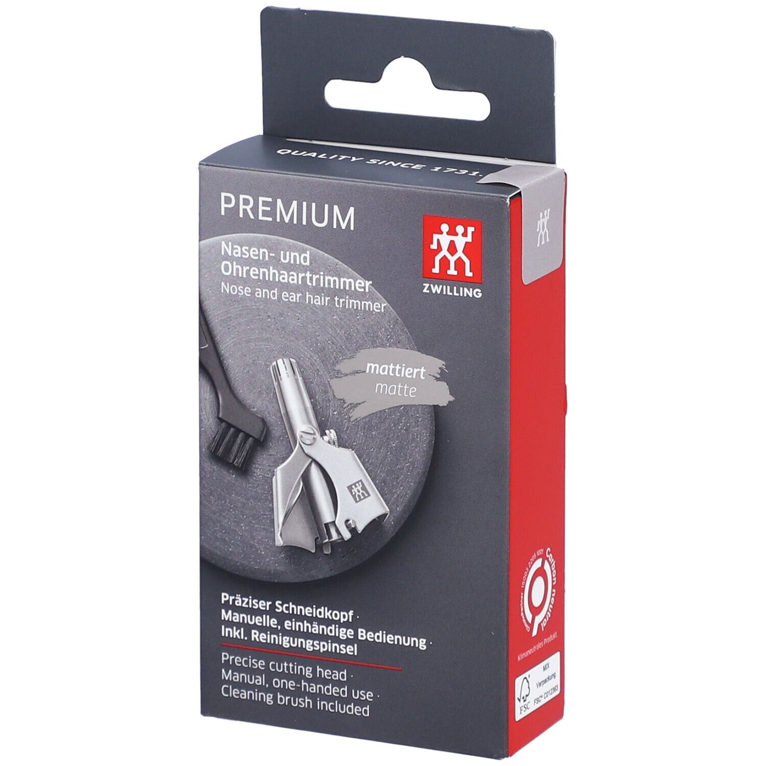 Zwilling Premium Nasen- und Ohrenhaartrimmer 1 St Gerät