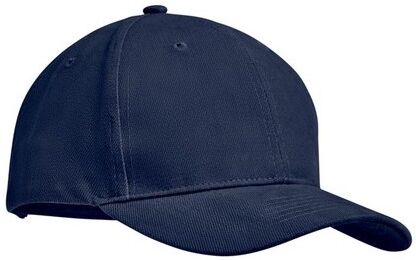Casquette personnalisable en coton DUNEDIN coton bleu