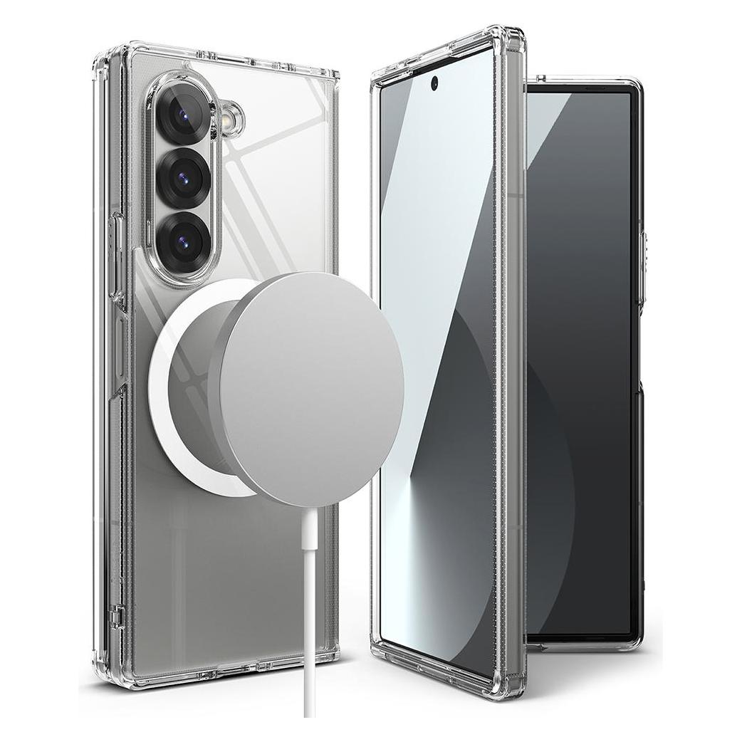Ringke Case for Galaxy Z Fold 6 FUSION MAGNETIC CLEAR (Samsung Galaxy Z Fold6) (FMG865R52)