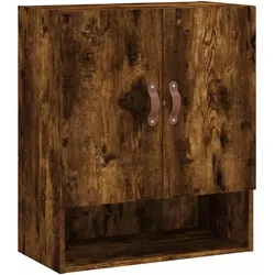 vidaXL Wandschrank Räuchereiche 60x31x70 cm Holzwerkstoff