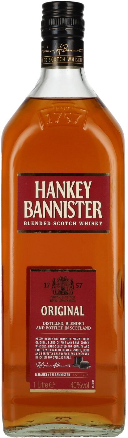 Hankey Bannister ORIGINAL Blended Scotch Whisky 40% Vol. 1l