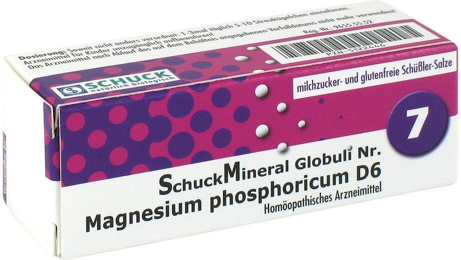 Schuckmineral Globuli 7 Magnesium phosphoricum D6