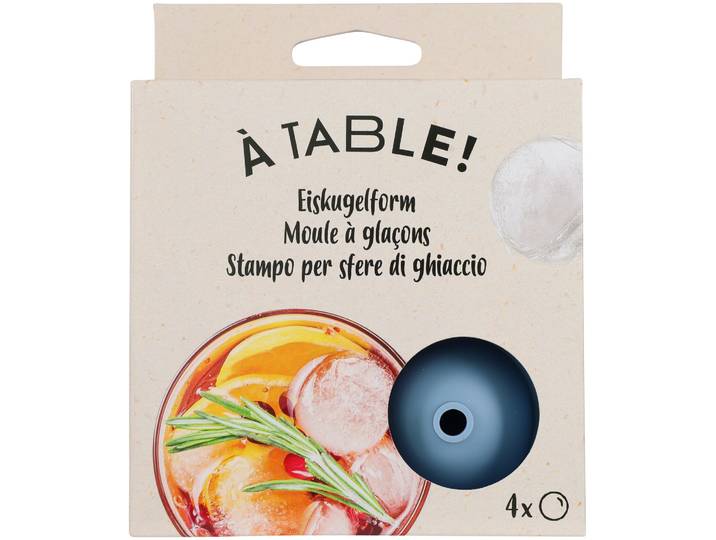 À Table! Eiskugelform 4 Kugeln