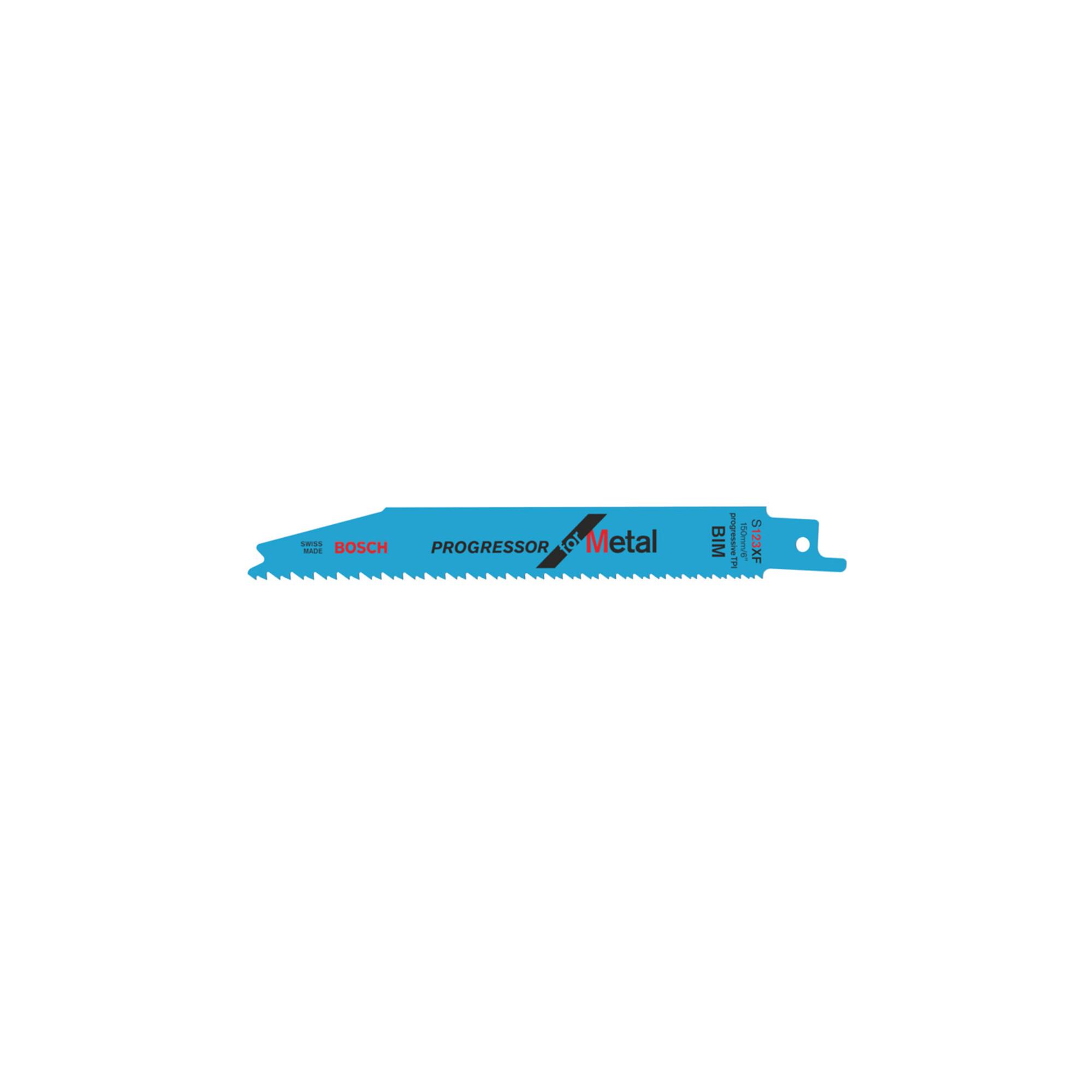 BOSCH Säbelsägeblatt S 123 XF, Progressor for Metal (2608654416)