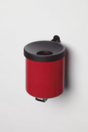 VAR Cendrier mural WH 10 rouge 0,6 l (3331)