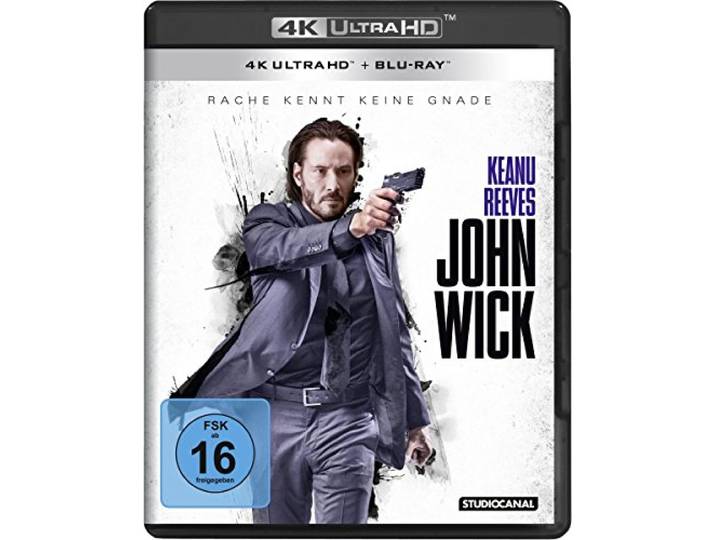 John Wick (4K Ultra-Hd, + Blu-Ray, Duitse Editie)