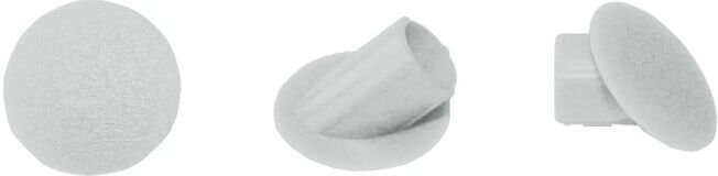 Lamello Clamex capuchon de recouvrement 45°, RAL 7035 gris clair (335386)