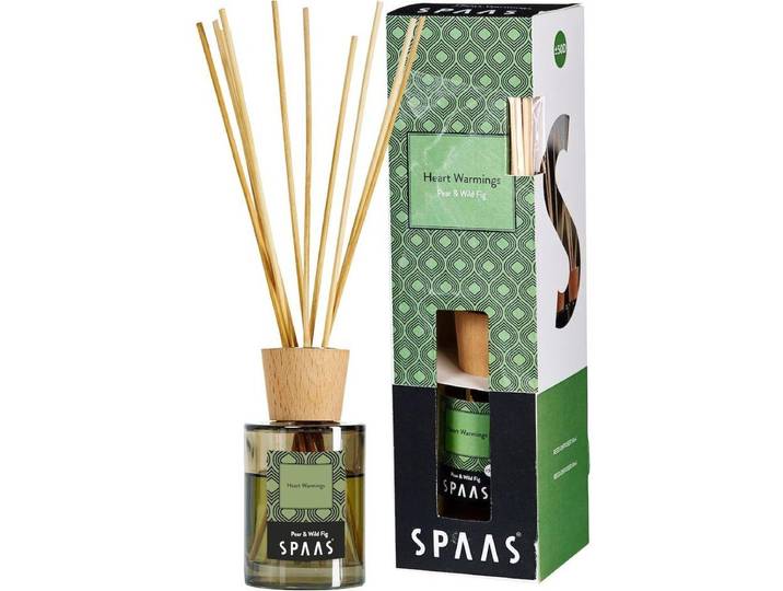 SPAAS Geurstokjes 80 ml - Heart warmings - Peer & vijg