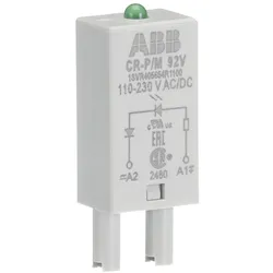 ABB CR-P/M92V Steckmodul LED grün für CR-P/M, 110-230VAC/110VDC 1SVR405654R1100  - 10 Stück
