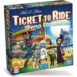 Asmodée Ticket to Ride - Ghost Train (Deutsch, 2 - 4 Spieler)