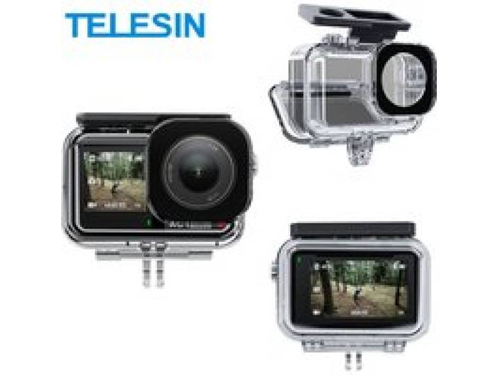TELESIN 45M Waterdichte Case Voor DJI OSMO Action 3 4 5pro Onderwater Duiken Behuizing Cover Actie Camera Accessoires