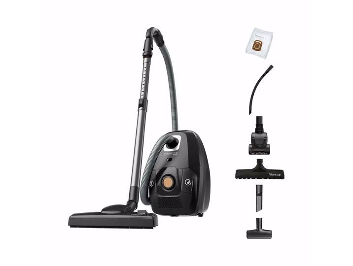 Rowenta RO6189EA Green Force Total Clean Staubsauger mit Beutel – schwarz