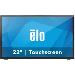 ēlo ET2270L-2UWA-0-BL-G 22IN LCD (1920 x 1080 Pixel, 22"), Monitor, Schwarz