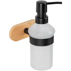 WENKO Turbo-Loc® Seifenspender Mod. Orea Bamboo, Befestigen ohne bohren
