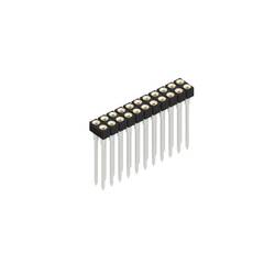 Fischer Elektronik Buchsenleiste (Präzision) Anzahl Reihen: 2 10041621 10 St.