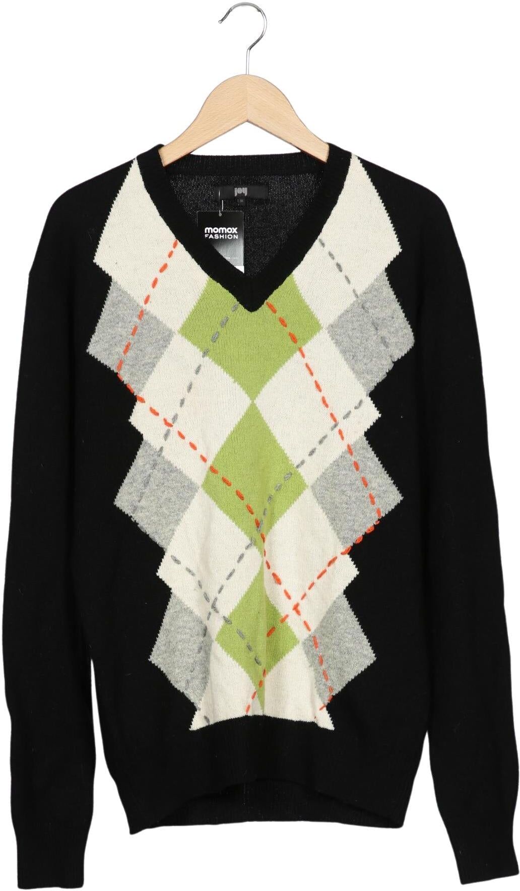 JOY sportswear Herren Pullover, Mehrfarbig, Gr. M, Schurwolle - Second Hand