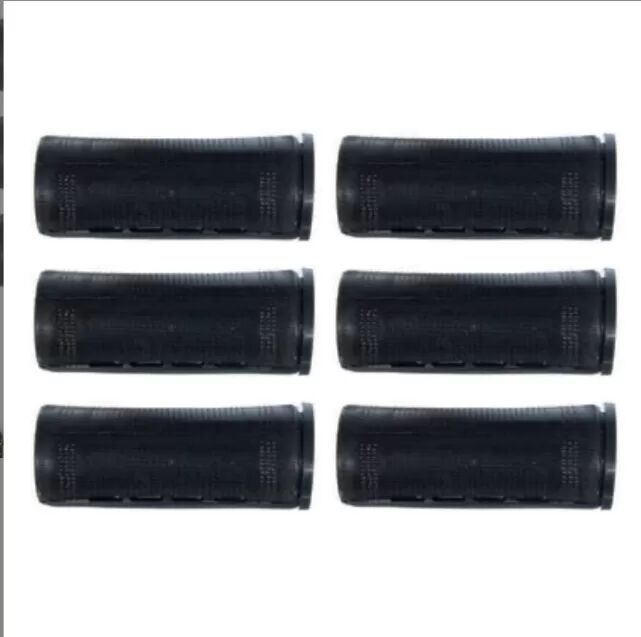 INF Volumen Haarwickler, Magische Lockenwickler mit Clips für langes Haar, Hitzefreie Lockenwickler 12-teilig Schwarz 6-teilig
