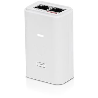 Ubiquiti POE Injector, 24VDC, 7W, Gigabit Port, weiss