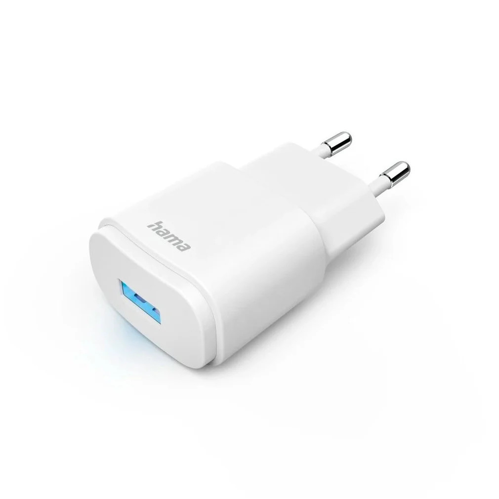 Hama USB-A netadapter, 5V / 1.2A, wit