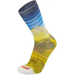 Rywan, Unisex, Sportsocken, No Limit Graphik (35 - 37), Blau