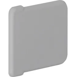 Hager Endstück  V-Kanal BA6 30x25 grau