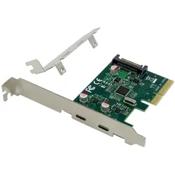 CONCEPTRONIC 2x USB-C 3.1, PCIe 3.0 x4