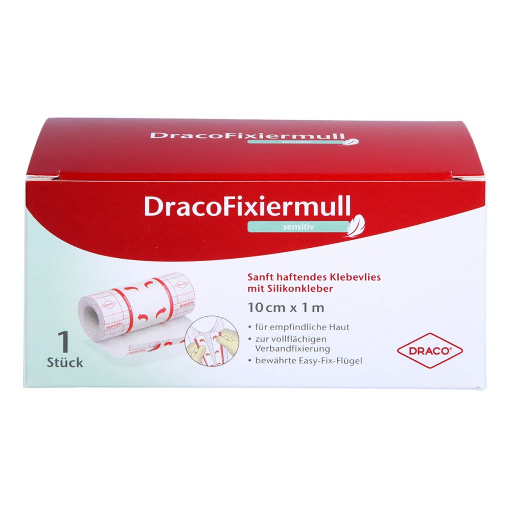 Dr. Ausbüttel GmbH & Co. KG Dracofixiermull Sensitiv 10 Cmx1 M 16890059