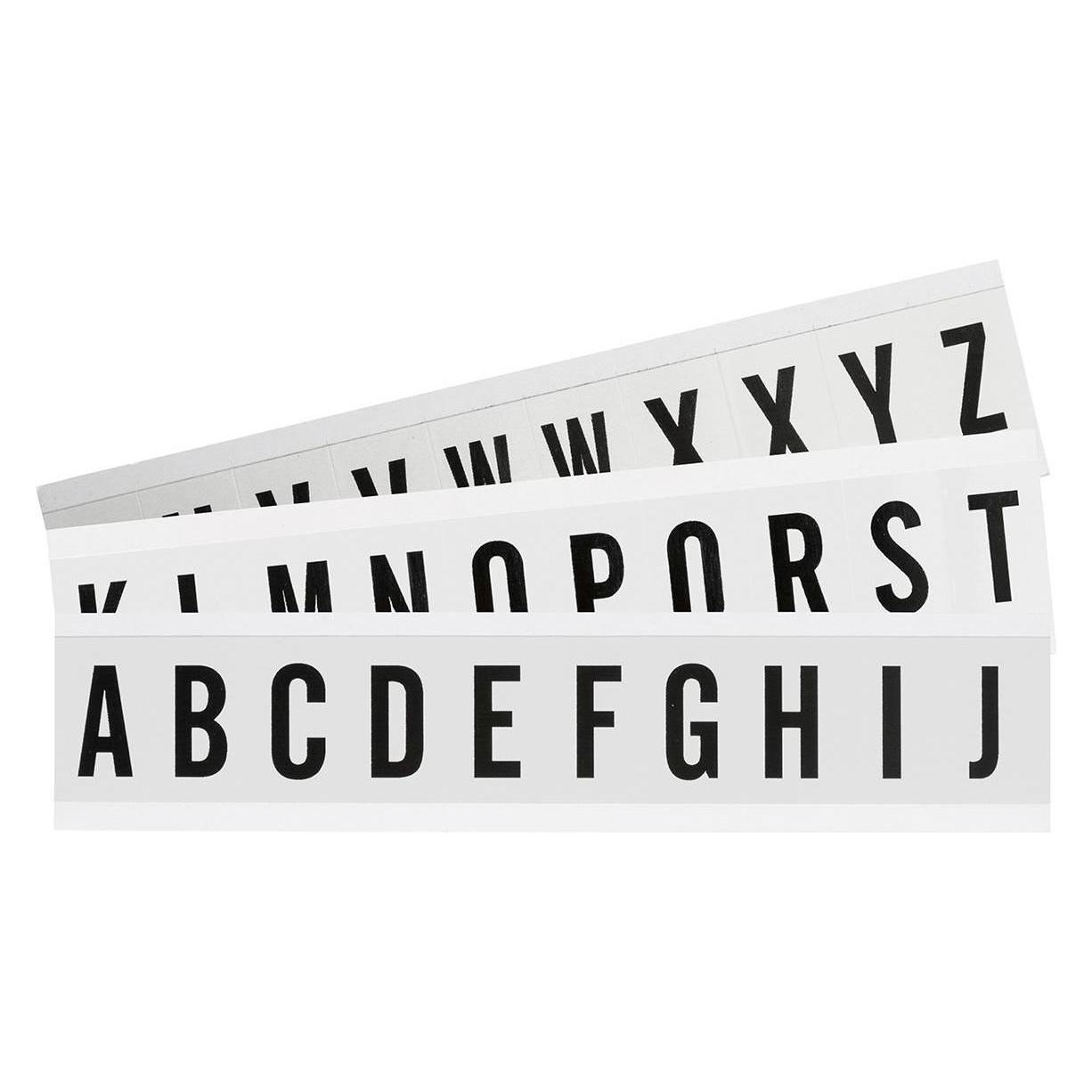 Brady W15 Series, Etiketten mit Zahlen und Buchstaben (NL-W15-LC)