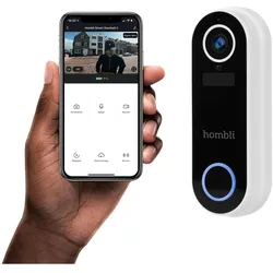 Hombli, Klingel + Türsprechanlage, Smart Doorbell 2 + Chime 2 (WLAN)