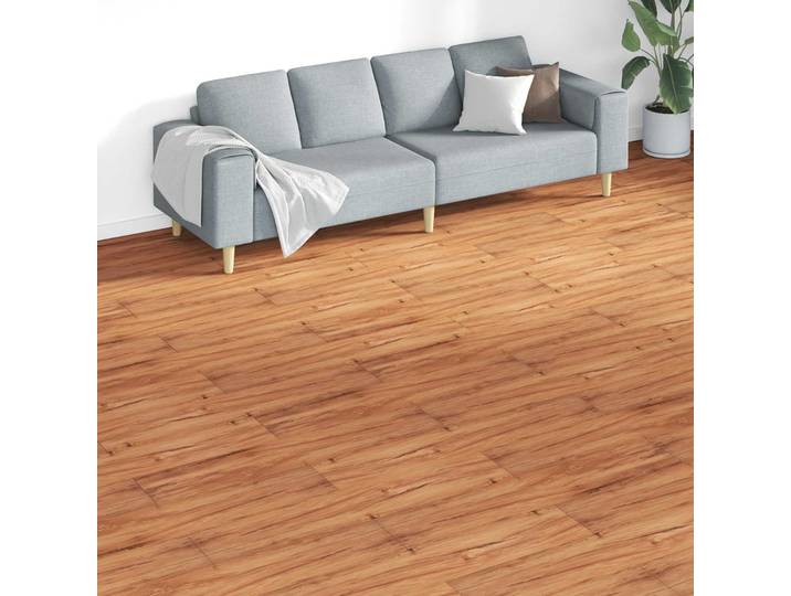 vidaXL Bodenplanken Natürliche Ulme 5,26 m² 18 stk. PVC