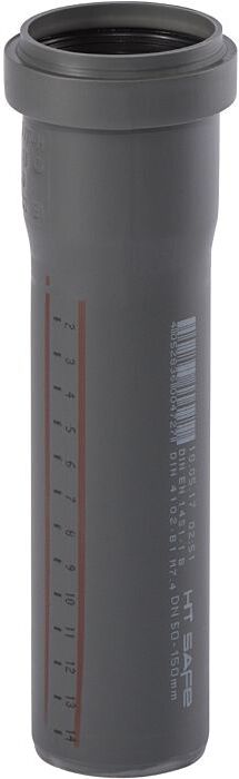 Ostendorf HTsafe HTsafe-Rohr 172000 DN/OD 50, 150mm
