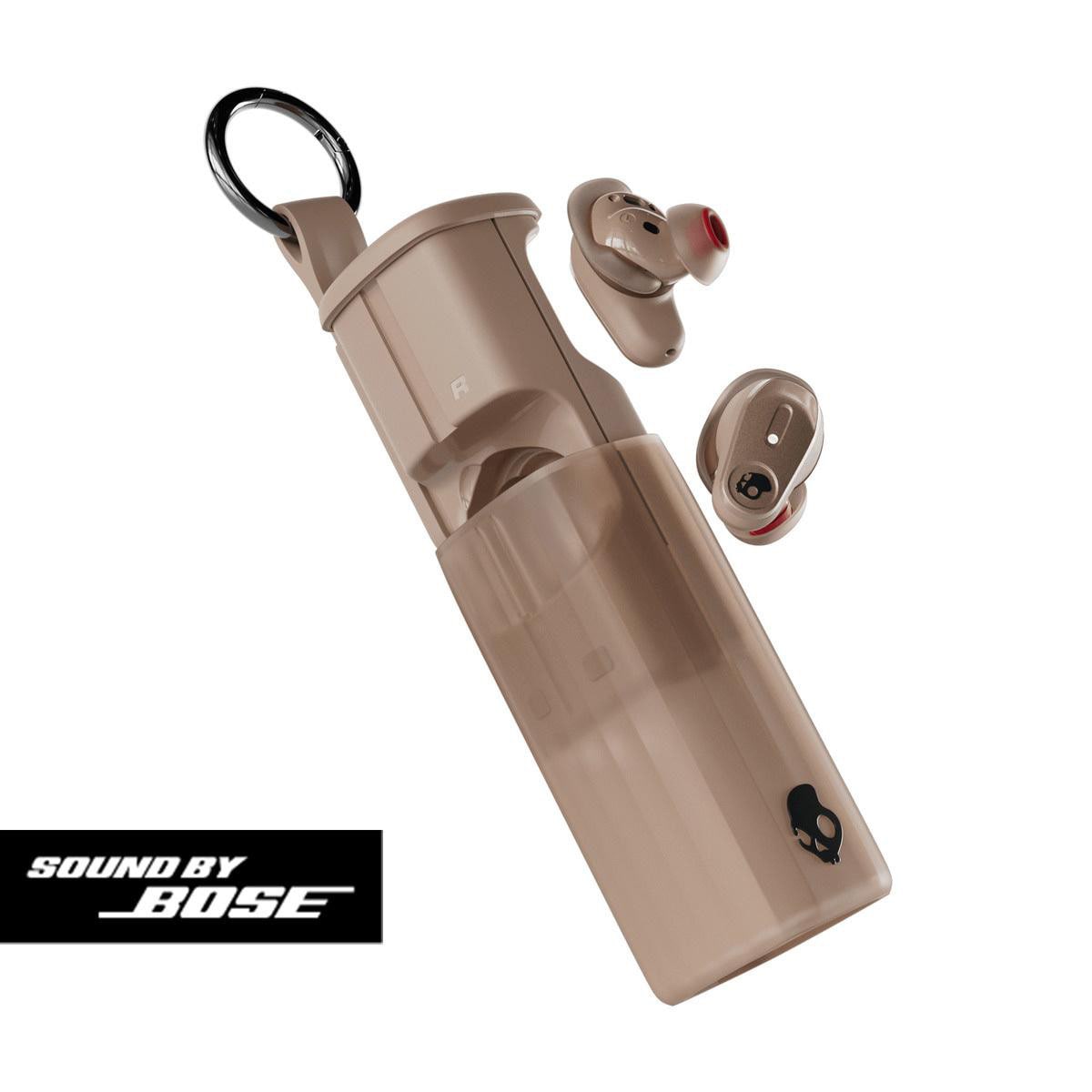 Skullcandy Method 360 ANC True Wireless drahtlose Kopfhörer, braun Bluetooth In-Ear, Sound By Bose S2MTW-T987