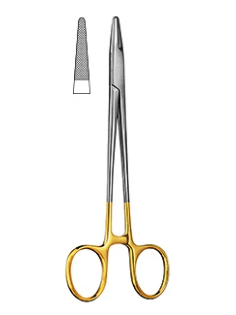 Zepf medical instruments GmbH Nadelhalter nach Mayo-Hegar, 16 cm, mit Hartmetallbacken, schlank 24-1904-16