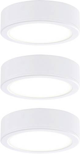 Paulmann LED-Aufbauleuchte LED LED fest eingebaut 9W Warmweiß Weiß
