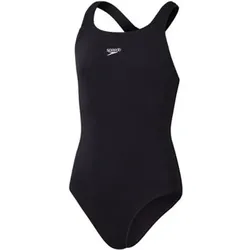 SPEEDO Damen Badeanzug ECO END+ MEDALIST AF BLACK, Größe 38 in Schwarz Schwarz