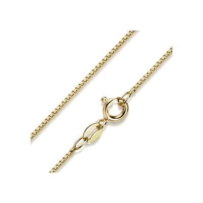 Goldkette FIRETTI "Schmuck Geschenk Gold 333 Venezianer diamantiert, verschiedene Breiten" Gr. 40, gold (gelbgoldfarben), Halsketten, Damen, 40, Gelbgold 333, B: 0,9mm, Goldkette, Made in Germany, B:0,9mm