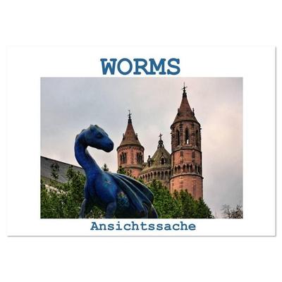 Worms - Ansichtssache (Wandkalender 2026 DIN A2 quer), CALVENDO Monatskalender