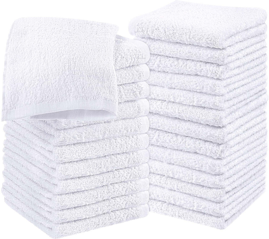 Brayden Studio 100% Cotton Fingertip Towel White Fingertip Towel